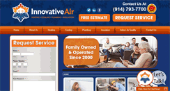 Desktop Screenshot of innovativeairsolutions.com